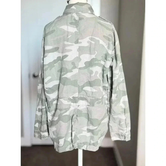 Mother The Loose Veteran Camo Jacket in Desert Print Size L - Picture 6 of 13